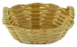 Preview: großer Korb oval geflochten - Krippenzubehör, ca. 2,5 cm